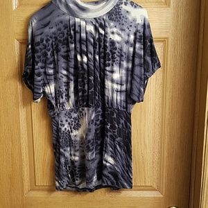 Multi colored black top